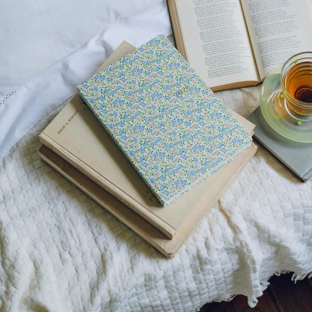 Hobonichi Techo 2026 Hon Liberty Fabrics/Sasha Kiora [A5/1 Page Per Day/January/Monday Start]