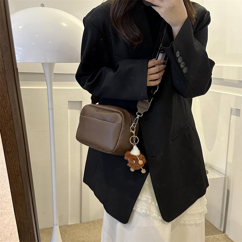 New Trendy Women's Bags  Solid Color  Crossbody Bag  Women's Bag Women's Shoulder Bag  Small Square Bag