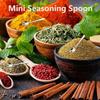 5PCS Durable Tiny Spoons Compact Seasoning Spoon Pretty Condiment Spoons  Condiment Serving