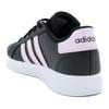 Adidas Grand Court Comfortable Simple Durable Low-Top Kids Sneakers Kids Sneakers Black Pink IG4831