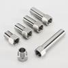 1/8" 1/4" 3/8" 1/2" 3/4" 1 BSP Male Female 50 60 80 100 150 200 300mm Barrel Coupler Nipple Pipe Fitting Connector 304 Stainless