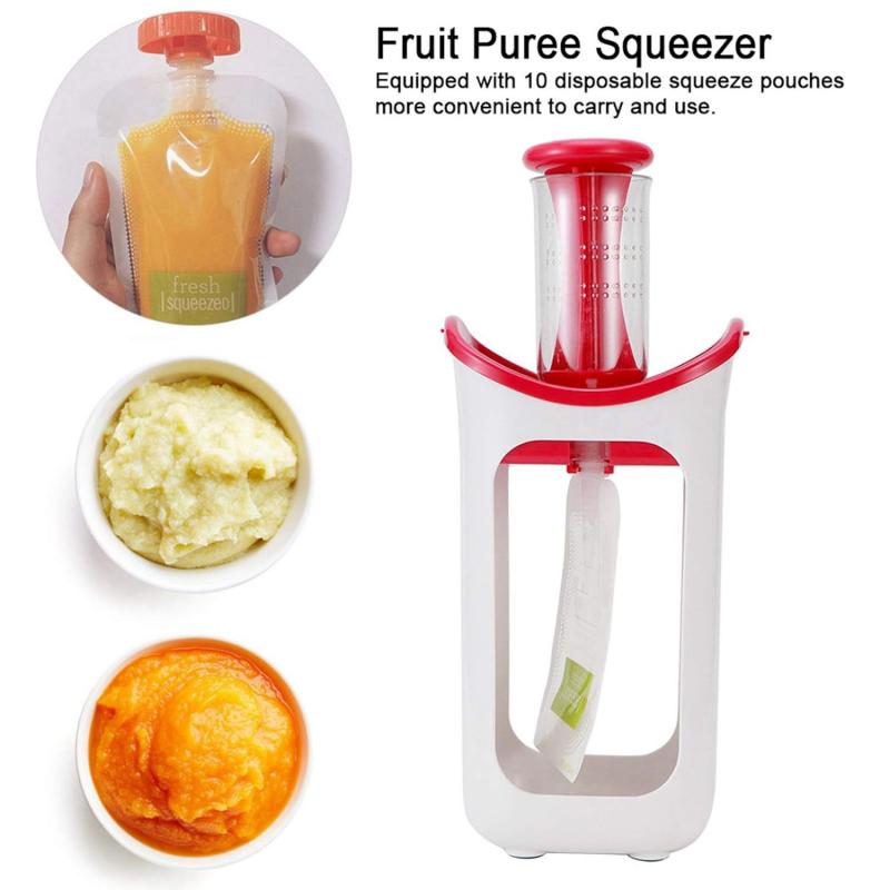 Easy-toBaby Feeding Food Squeezer Organizor Storage Pouch Puree