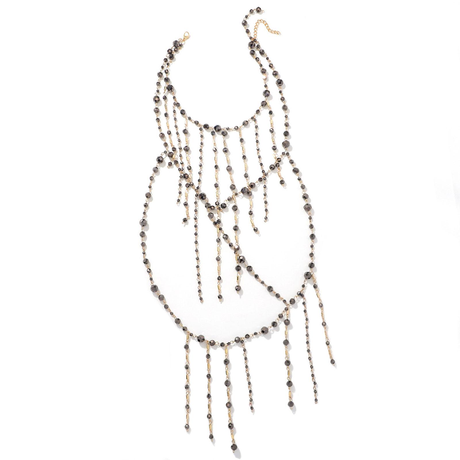 

Unique Designs Multilayer Tassels Necklace for Women Colorful Beads Comfortable Fit Fashion Jewelry Special Gifts