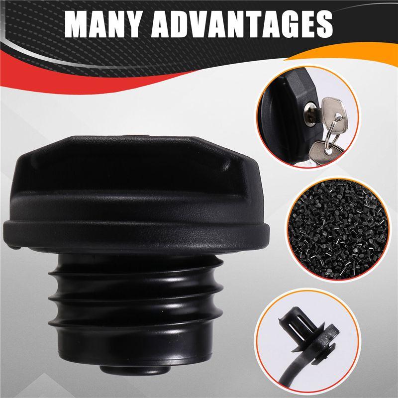 A30P-Car Gas Petrol Tank Cover Lock Inside Fuel Tank Cover LR075664 LR032977 For Land Rover Defender 90 110 130 2004-2018