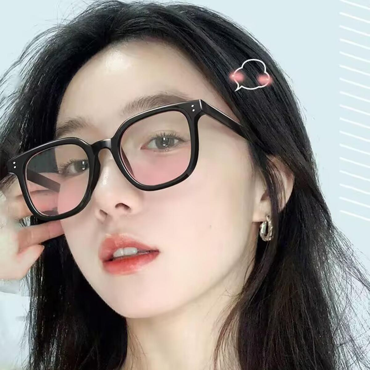 

Blush Glasses Black Frame Transparent Women s Sunglasses Fashion Men s Eyes Men s Sunglasses прозорий