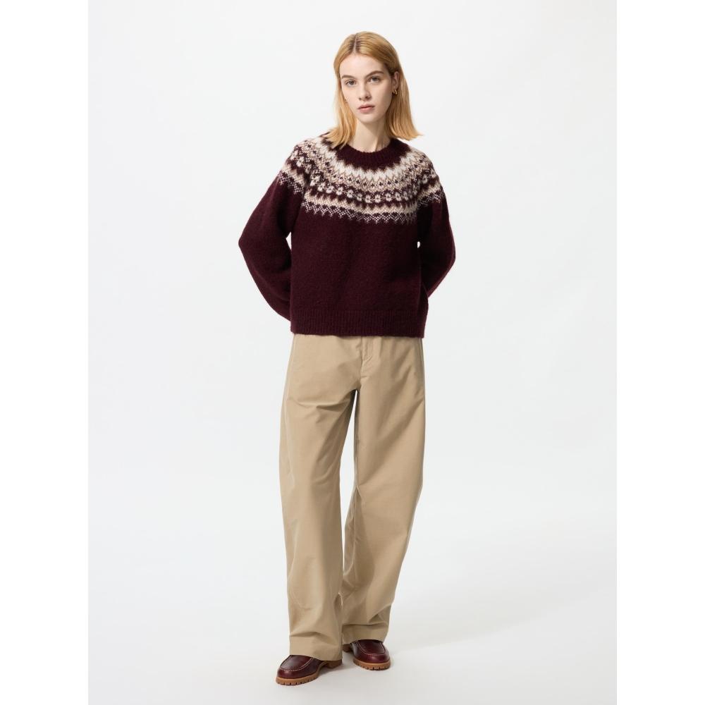 Uniqlo Low Rise Leg Pants  Leg Length 77 Cm  Long Length 