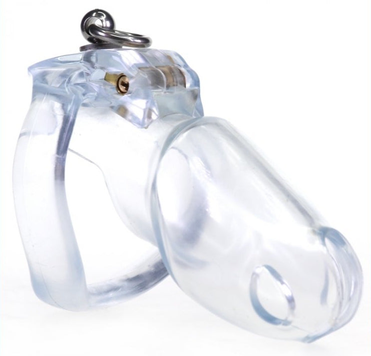 Dick Off Chastity Cage 10 X 3cm Transparent - Generic - Chastity Cages