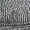 Toller HERMES Hut Bestickter H Bucket Hat Braune Wolle Damen 57 Gebraucht