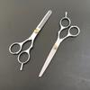 Professional Barber Hair Cutting Scissors Set Straight Thinning Shears Tail Pin Bang Scissors Wholesale