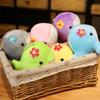 Dolphin Plush Toy With Flower Cute Ocean Fish Toys Key Chain Pendant Gifts For Children Kids Toy Wedding Gifts