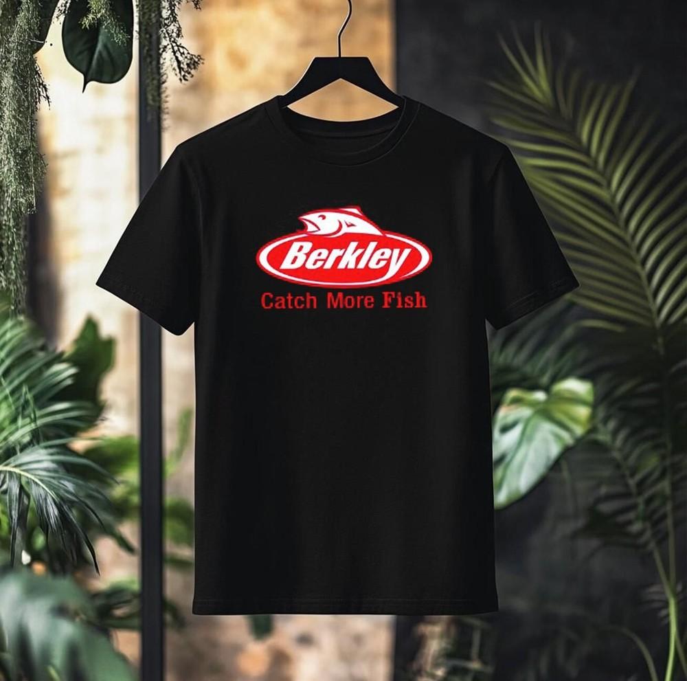 

New BERKLEY Pro Fishing Men s Black T-Shirt Size S-3XL, Meaningful Gifts For Dad 4XL