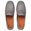 Gucci Interlocking Casual Gommino Loafers Men's Gray 692379 1XH00 1275