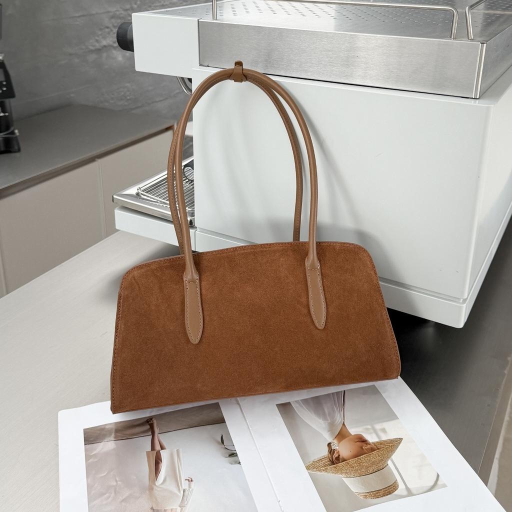 Kaffeebraune gesteppte Handtasche aus Rindsleder für Damen 2025 und Warme Tasche im koreanischen Stil, Tragetasche mit hochwertiger Textur