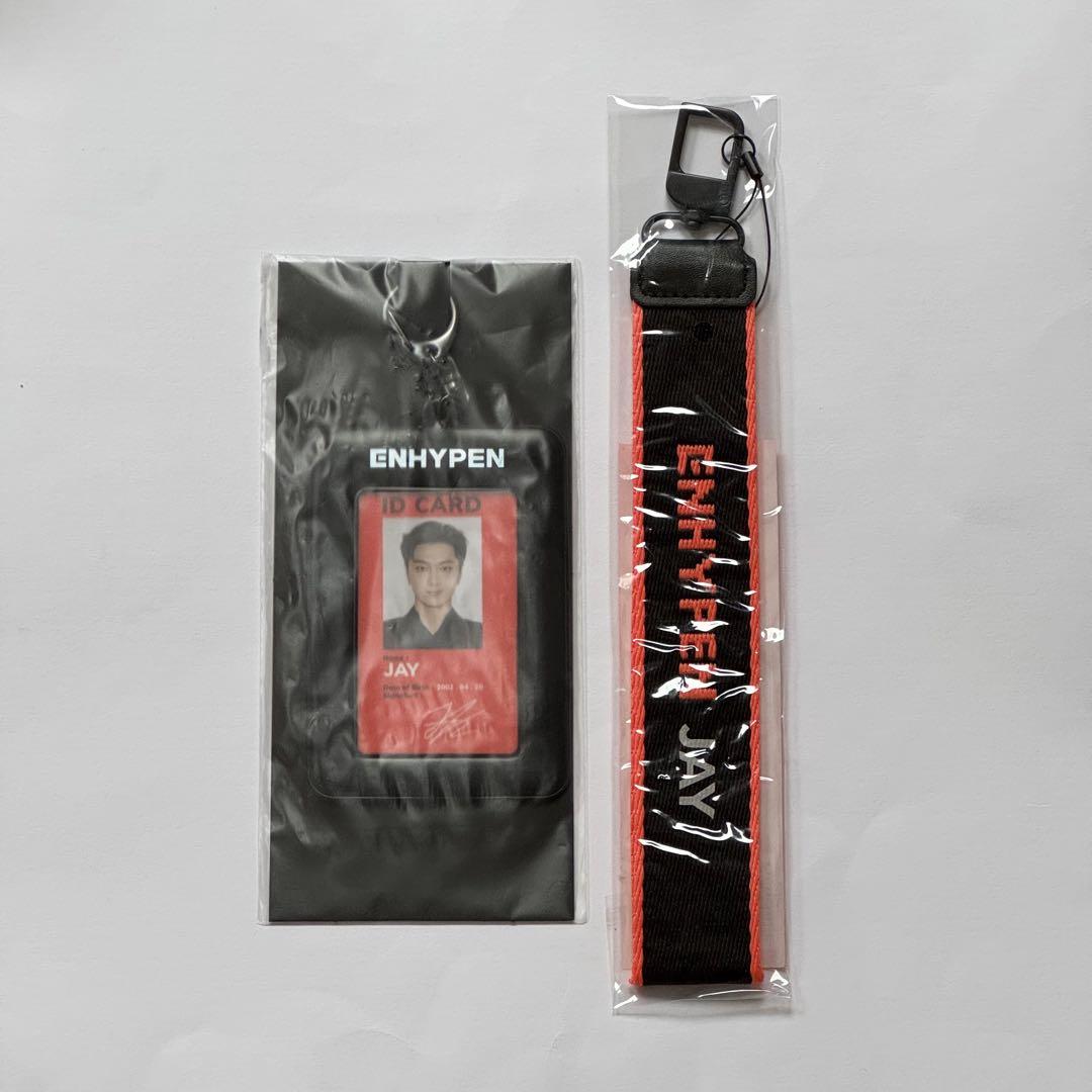 

[USED] ENHYPEN JAY Multi-Strap ID Card Set