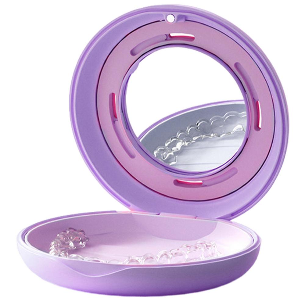 Retainer Case Braces Case Night Guard Case Container Storage Holder Partial Denture Mouth Guard Aligner Case Container Thin