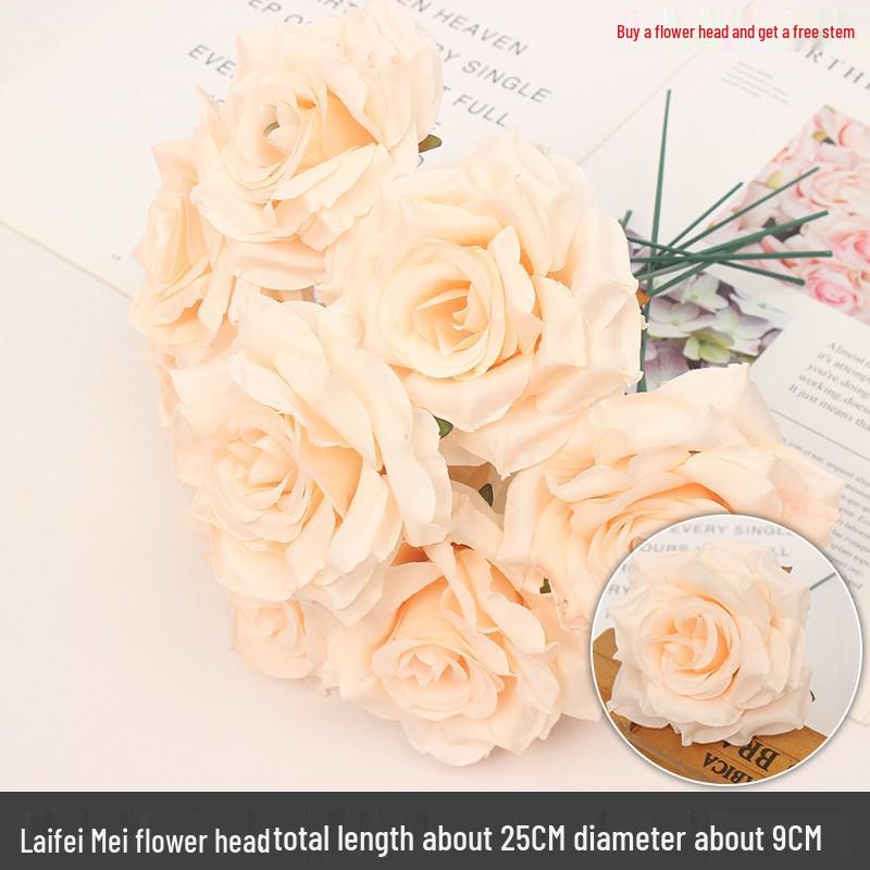 Champagne Silk Flower Wedding Decor - Artificial Ceiling & Aisle Floristry Elements