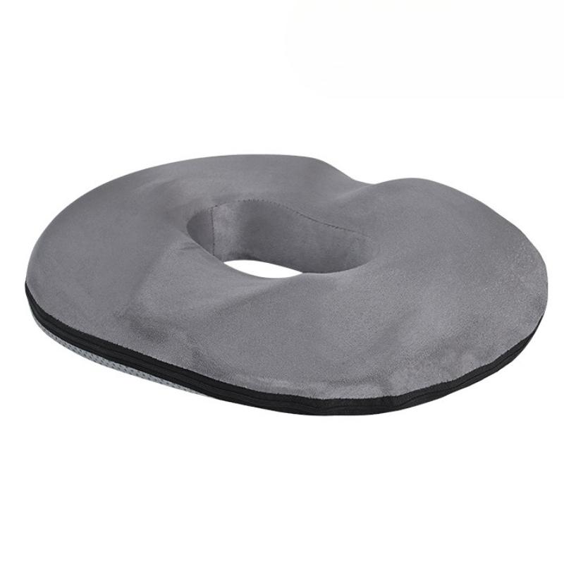 1pc Orthopedic Memory Foam Donut Pillow Coccyx Seat Cushion Hemorrhoid Cushion Tailbone Cushion for Pregnant Butt Cushion