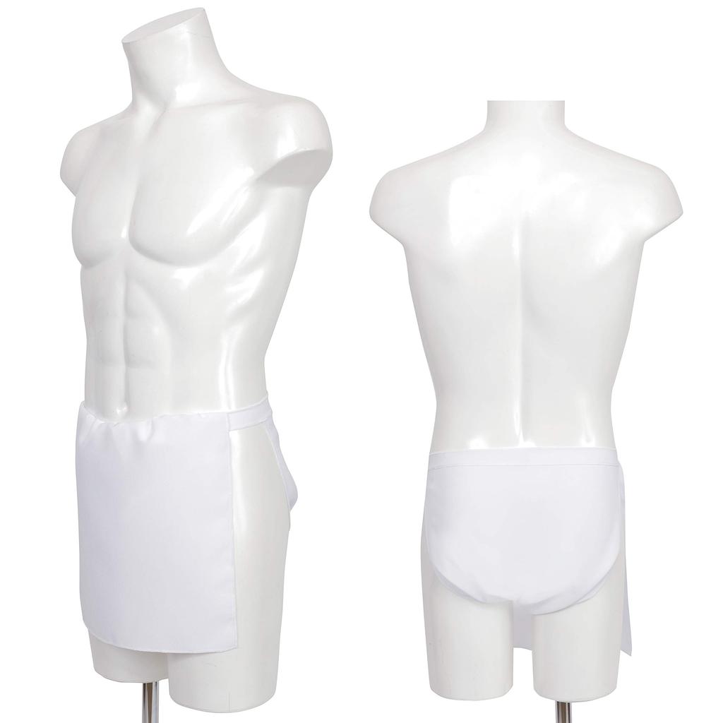 Clearstone Banquet Master Cosplay Halloween Loincloth Etchu Loinshi Unisex White