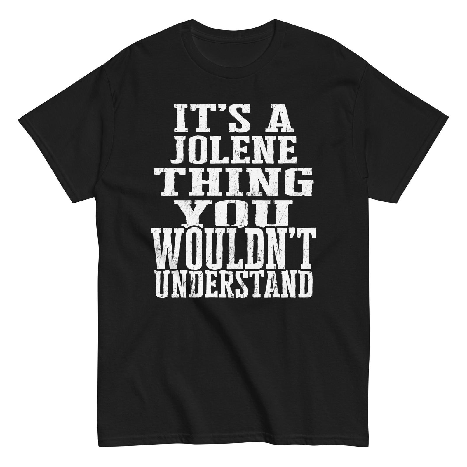 

Its a Jolene Thing Family Reunion First Last Squad Name T Shirt 5XL різнокольоровий