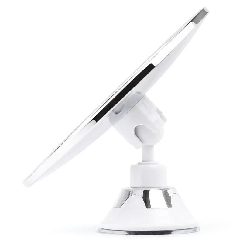 Makeup Mirror With Holder Suction Cup 360 Rotation Shower Shave Round Mirrors Bathroom Mirrors Washroom