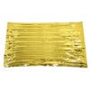 Emergency Blankets Foldable PET Aluminized Film Thermal Blanket Portable Survival Blanket for Journey Camping Outdoors
