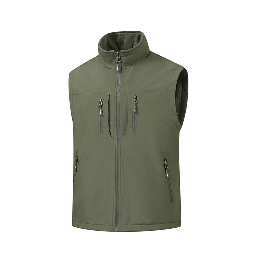 Mens Casual Lightweight Vests Work Travel  Vest Sleeveless Jacket With Pockets
