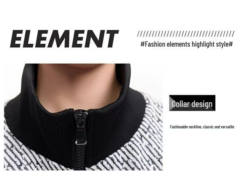 Men's Hong Kong Style Woolen Coat - Spring/Autumn Casual Couple Workwear Jacket, Trendy & Versatile Top