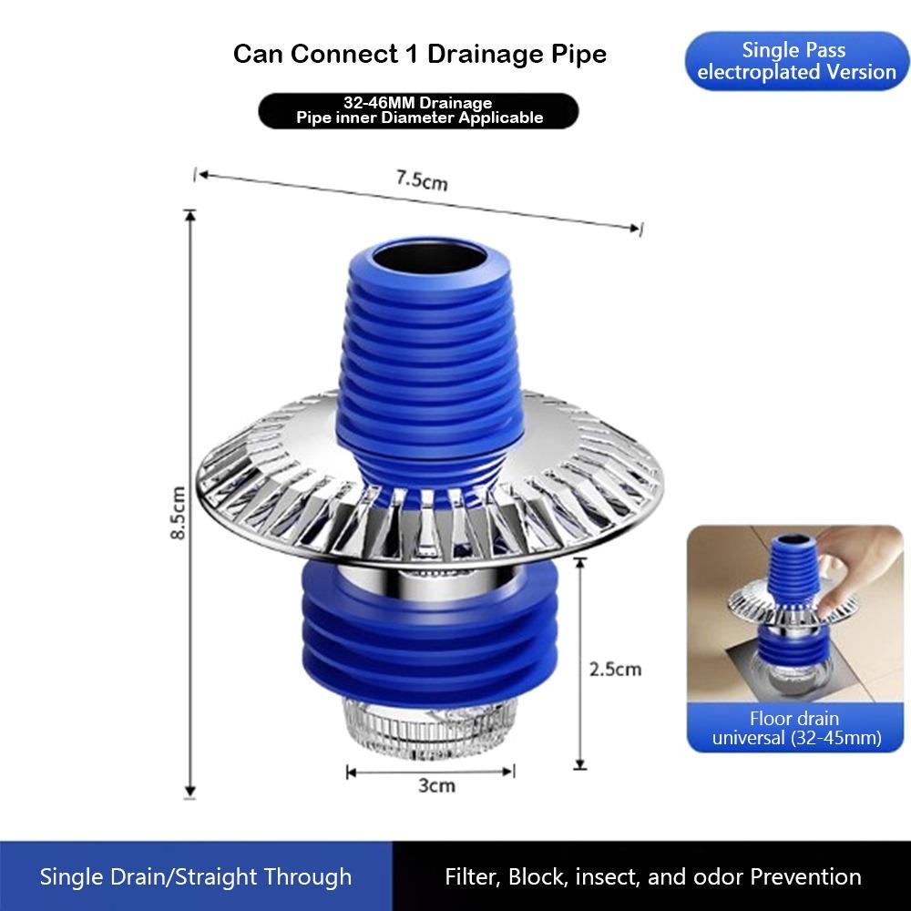 Anti-odor Sewer Drain Connector Multi Functional Hose Adapter Washing Machine Drain