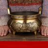 Alloy Censer Temple Offerings To Buddha Buddhist Temple Supplies Attract Wealth Ensuring Safety Pray for Auspiciousness  Decor