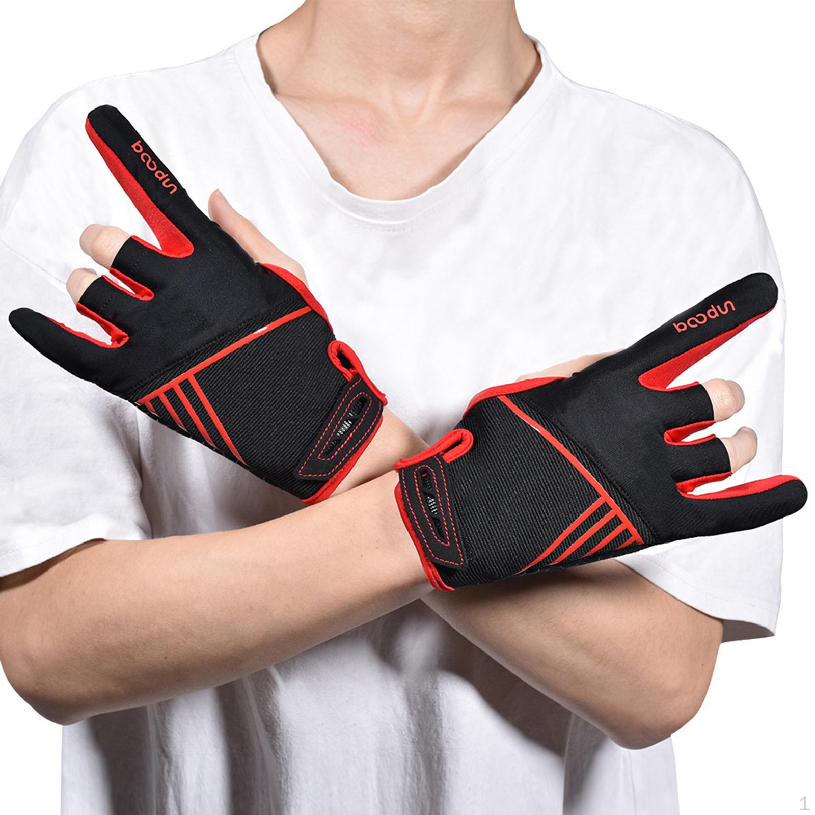 

Чоловічі спортивні рукавички Bowling Power Glove Wrist Support Red S M