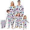 Prints Family Matching Long Sleeve Tops+Pants Set Family Matching Sets
