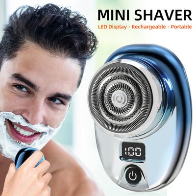 Mini Electric Razor Wet and Dry Washable Quick Charging Digital Display Φορητή ηλεκτρική ξυριστική μηχανή Αναβάθμιση χρόνου φόρτισης 1 ώρας