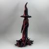 Mysterious Witch Figurine for Garden Porch Themed Display Dark Fantasy Ornament Lightweight Holiday Yard Decoration