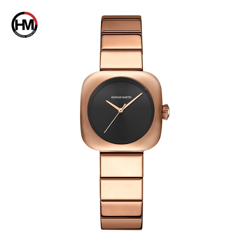 Movement Women's Brand Watch 2024 New Trend Fashion Simple Quartz Women's Watch Steel Band Watch