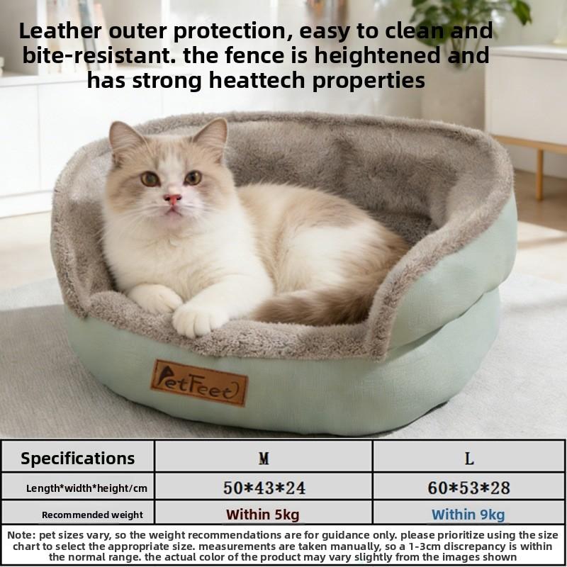 Pet Dog Bed Large Removable Washable Plush For Indoor Use