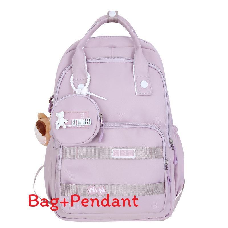 Backpack Girls Youth Casual School Bag With Inner Compartment And Colors Fashion