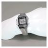 Casio STANDARD Series Retro Fashion Casual Simple Light Metal Classic Small Square Waterproof Movement Quartz Movement Stainless Steel A178WA-1AJH