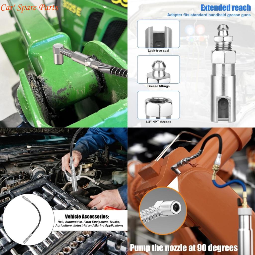 

Y4UA Efficient Grease Dispens Injection Tool 30cm Hose 90 Degree Adapter Nozzle Coupler for Mechanical Fittings Workshop Use China Mainland