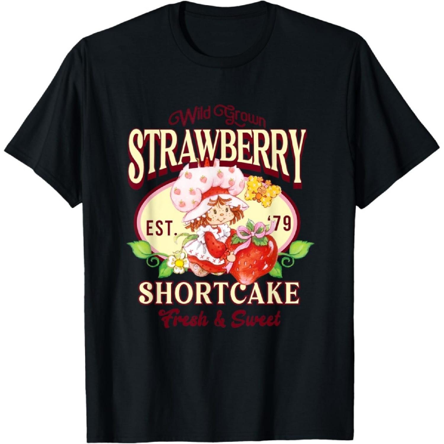Strawberry Shortcake Vintage Wild Grown  79 Poster T-Shirt S