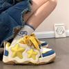 Popular star bread skateboard shoes American retro niche design casual shoes platform versatile sports shoes