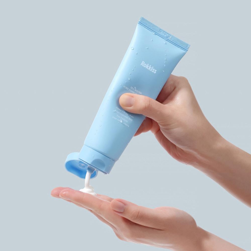 Rokkiss Sea Water Pore Foam Cleanser 120ml 1ea