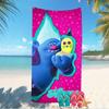 Customizable personalized beach towels Trolls themed designs.Suitable for the beach, yoga, sports;ideal as beach accessories