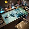 Football Messi Personalized Name Mouse Pad Desk Mouse Pad Computer Desk Mat Non-Slip Rubber Bottom Office Desk Accessory