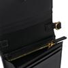 Versace Borsa a Spalla/Crossbody Portafoglio Greca Dea con Tracolla Rimovibile a Catena Doppia Piegatura in Pelle d'Agnello Decorata 1007130-1A05134-1B00V