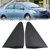 13) Hoge prestaties Driehoekige Afdekking Spiegelkap Achteruitkijkspiegel voor Toyota Voor Yaris 2012 2014 Perfecte Pasvorm Zwarte Kleur