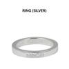 BTS MONOCHROME Ring Silver