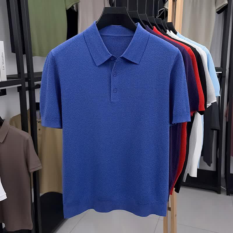 Yiliteng Men's YTMTST7097 Classic Polo Shirt