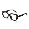 Bai Lu Large Black Frame Anti-Blue Light Reading Glasses for Seniors