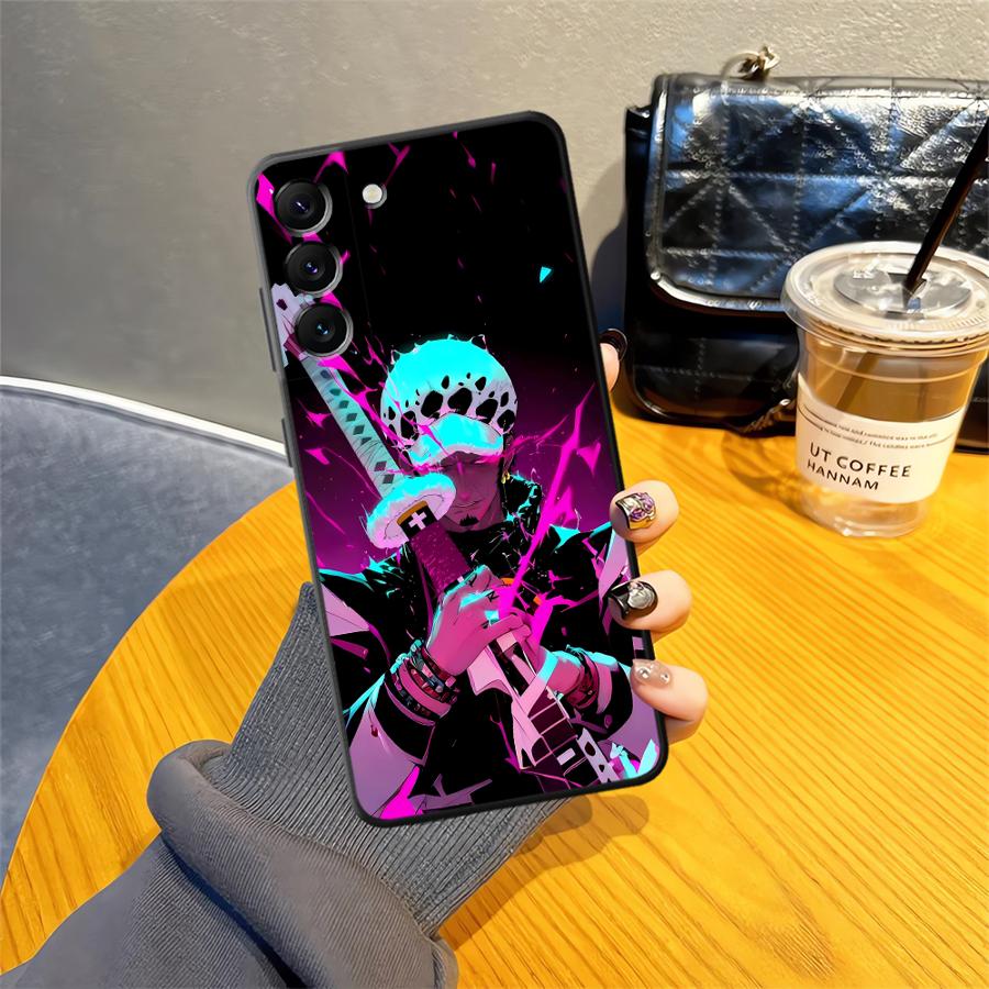 Ones Pieces Anime Phone Cover Case for Samsung Galaxy A07 A06 Note 20 Ultra 9 10 A01 A02 A30 A40 A10 A20 A50 A70 A05 A03 A04