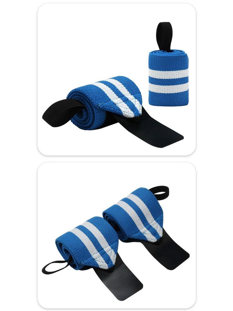 Strength Training Elastic Straps for Bench Press & Weightlifting - Men's Compression Hand Protection